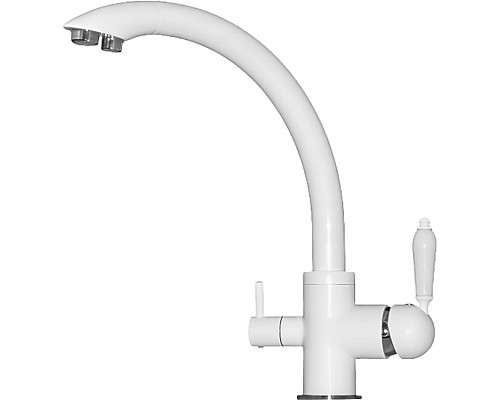 Смеситель для кухни Seaman Barcelone SSL-5382-SG Белый