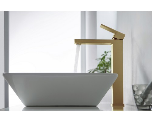 Смеситель для раковины-чаши Timo Selene 3011/17F золото матовое