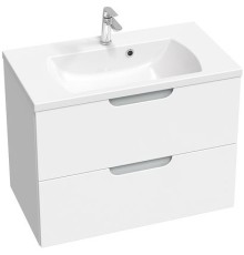 Тумба под раковину Ravak SD Classic II 80 подвесная Белая Серая