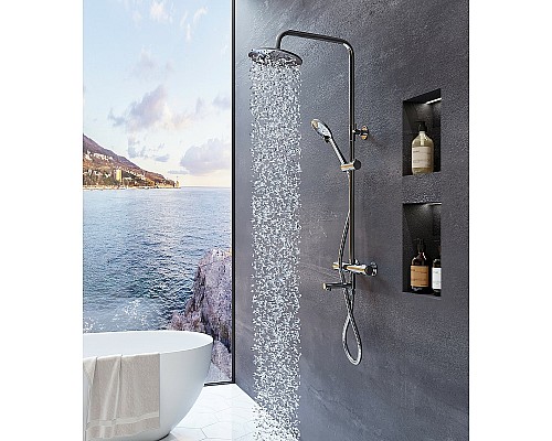 Душевая система Agger Thermo A2461100 Хром