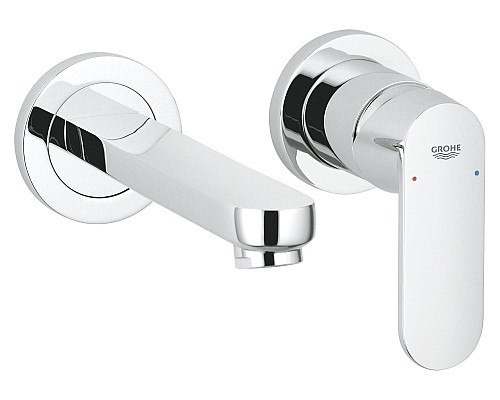 Смеситель Grohe для раковины настенный, на 2 отверствия 19381000