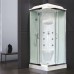 Душевая кабина Royal Bath HP 80х80 с гидромассажем задняя стенка Белая