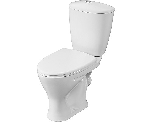 Унитаз компакт Santeri Версия 1.P403.3.S00.00B.F комфорт с бачком и сиденьем