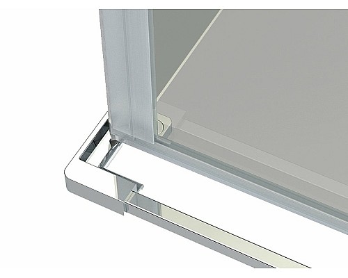 Душевой уголок Grossman Fly 90х90 GR-9090Fl профиль Хром стекло прозрачное