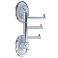 Крючок тройной поворотный Veragio Bonjour хром