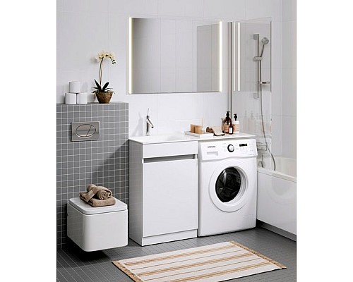 Тумба под раковину Aqwella Form 115 FOR0105KR Белая