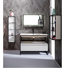 Ящик под консоль Armadi Art Loft 120 белый, 1 полка