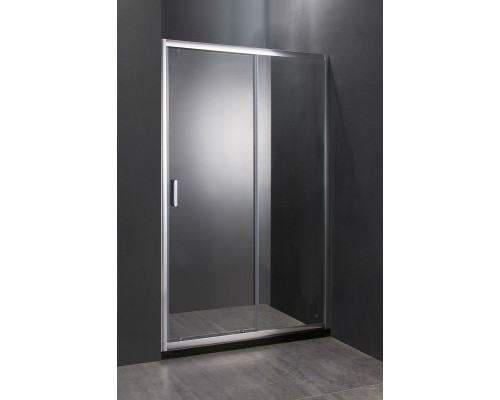 Душевая дверь в нишу Orange E02-140TCR 140 профиль Хром стекло прозрачное