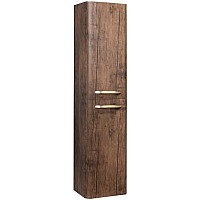 Шкаф пенал Bellezza Олимпия 35 R 354629304181435 подвесной Орех