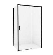 Душевое ограждение NEW TRENDY PRIME BLACK R 150x70x200 (черный)