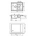Кухонная мойка Lemark Ramza 760 9910037 Антрацит