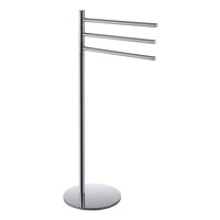 Стойка с тройным поворотным держателем для полотенец Bemeta 104836032