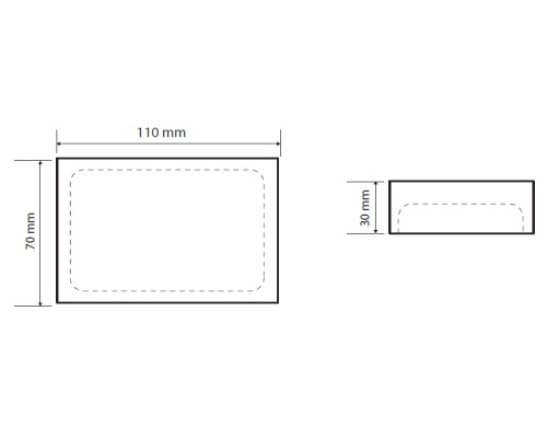 Мыльница Bemeta Vista 120108196-102 Синий