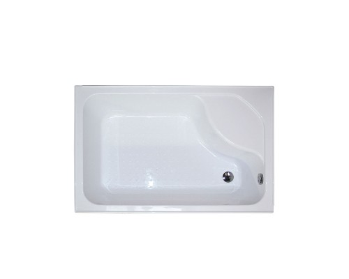 Душевой уголок Royal Bath BP 120х80 с поддоном профиль Белый стекло матовое
