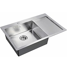 Кухонная мойка ZorG Steel Hammer 78 SH 7851-L Нержавеющая сталь