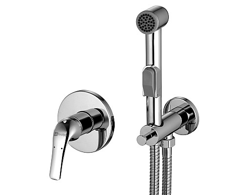 Смеситель Lemark Plus Advance LM1219C с гигиеническим душем, встраиваемый