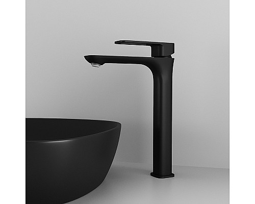 Смеситель для раковины Iddis Slide SLIBL01i01 Черный матовый