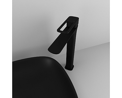 Смеситель для раковины Iddis Slide SLIBL01i01 Черный матовый