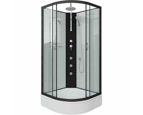 Душевая кабина Niagara Classic 80х80 NG-6703-14BKTG с гидромассажем