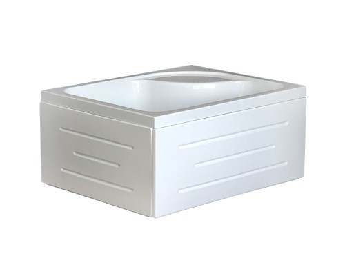 Душевой уголок Royal Bath BP 120х80 с поддоном Хром