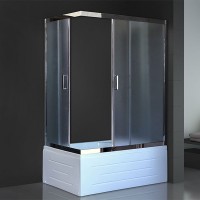 Душевой уголок Royal Bath BP 120х80 RB8120BP-C-CH-R с поддоном Хром