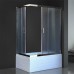 Душевой уголок Royal Bath BP 120х80 с поддоном Хром