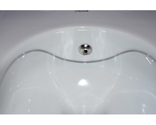 Унитаз биде Creavit Free FE322-34CB00E-0002 подвесной Белый без сиденья