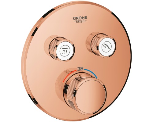 Смеситель для душа Grohe Grohtherm SmartControl с термостатом Теплый закат