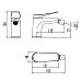 Смеситель для биде Lemark Bronx LM3708GM Графит