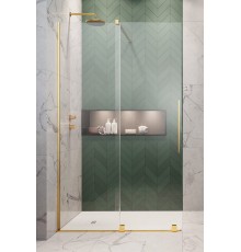 Дверь Furo Walk-in Gold 538x200 прозрачное 8 мм левая 1/2