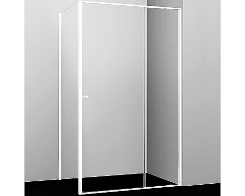 Душевой уголок WasserKRAFT Rhin 100x90 44S22 профиль Белый стекло прозрачное