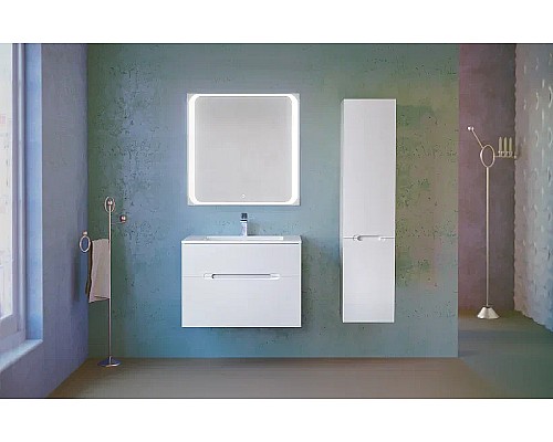Зеркало Jorno Modul 80 Mоl.02.77/W с подсветкой с сенсорным выключателем Зеркало Jorno Modul 80 Mоl.02.77/W с подсветкой с сенсорным выключателем
