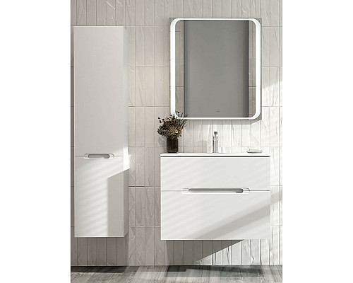 Зеркало Jorno Modul 80 Mоl.02.77/W с подсветкой с сенсорным выключателем Зеркало Jorno Modul 80 Mоl.02.77/W с подсветкой с сенсорным выключателем
