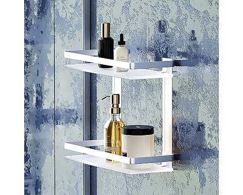 Стеклянная полка AM.PM Sense L A7455200 Серебристая