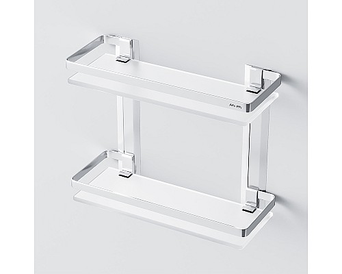 Стеклянная полка AM.PM Sense L A7455200 Серебристая