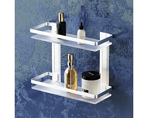 Стеклянная полка AM.PM Sense L A7455200 Серебристая