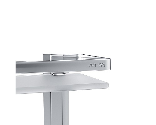 Стеклянная полка AM.PM Sense L A7455200 Серебристая