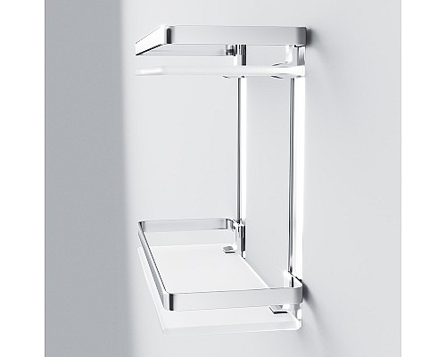 Стеклянная полка AM.PM Sense L A7455200 Серебристая