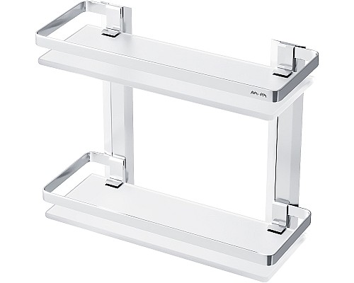 Стеклянная полка AM.PM Sense L A7455200 Серебристая