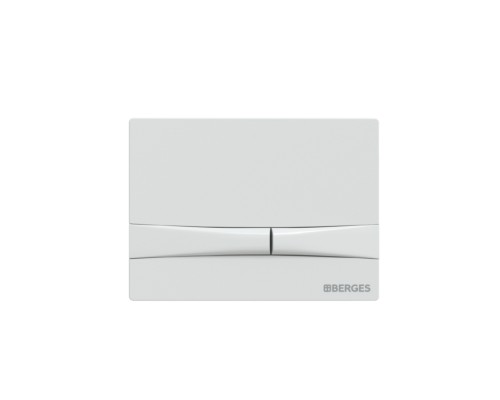 Клавиша смыва BERGES для инсталляции NOVUM F1