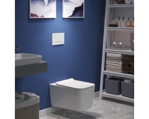 Клавиша смыва BERGES для инсталляции NOVUM F1