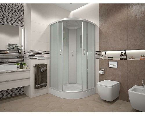 Душевая кабина Erlit Comfort 90х90 ER3509P-C3-RUS без гидромассажа