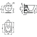 Комплект унитаза с инсталляцией Ideal Standard Tesi T3868V3 с сиденьем Микролифт