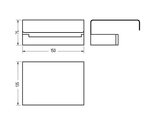Держатель туалетной бумаги Migliore Kvant 30236 Золото