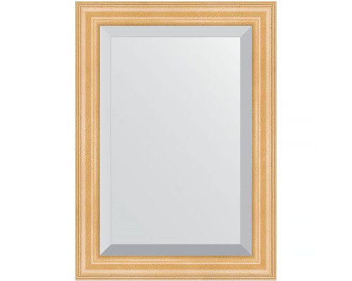 Зеркало Evoform Exclusive 71х51 BY 1123 с фацетом в багетной раме - Сосна 62 мм