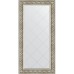 Зеркало Evoform Exclusive-G 162х80 BY 4295 с гравировкой в багетной раме - Барокко серебро 106 мм