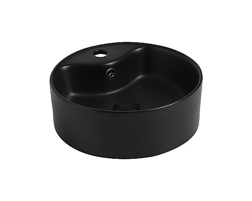 Раковина накладная ABBER Bequem AC2104MB черная матовая