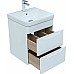 Тумба под раковину Aquanet София 50 274171 подвесная Белый глянец