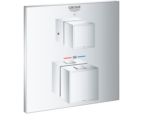 Смеситель для душа Grohe Grohtherm Cube с термостатом Хром