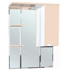 Зеркало со шкафом Bellezza Эйфория 80 R 4619113001079 с подсветкой Бежевое